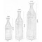 Vintiquewise Rustic Farmhouse Style Galvanized Metal Floor Vase Decoration, PK 3 QI003484.3 - alternate 5